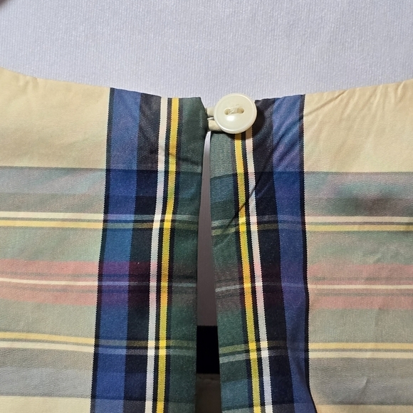 Crewcuts Girls Holiday Christmas Party Plaid Glitter Sequin Dress, sz 16 - Picture 6 of 9